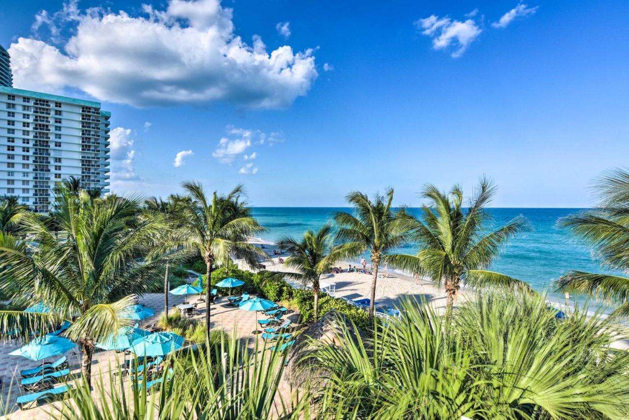 Hollywood Beachfront Condo With Resort Amenities! المظهر الخارجي الصورة