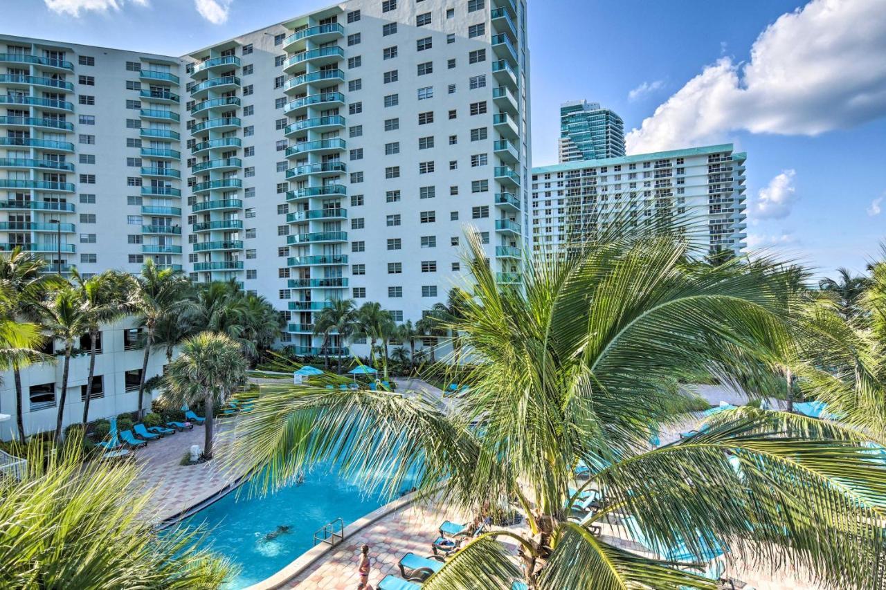 Hollywood Beachfront Condo With Resort Amenities! المظهر الخارجي الصورة